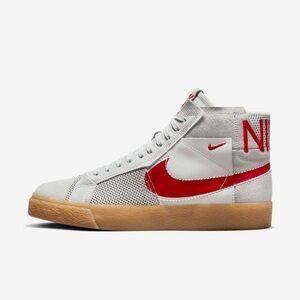 Nike SB Zoom Blazer Mid Premium (Deconstructed White/University Red)